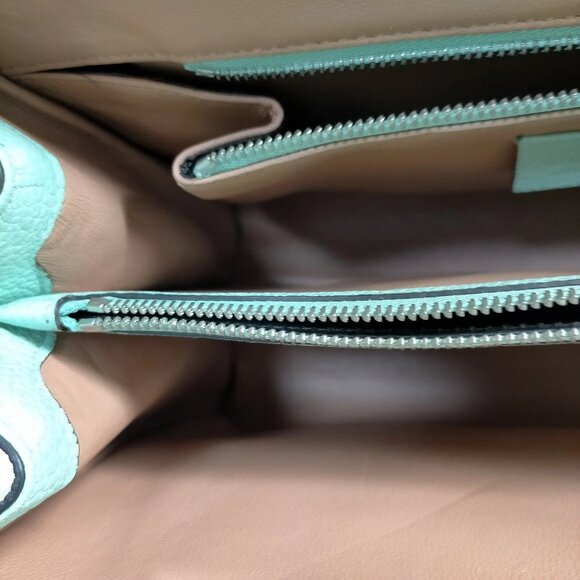 Gucci Hand Bag Green Leather mon-834-090425 - Picture 12 of 16